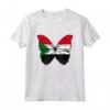 Farfalla Colorato Ali Bandiera Sudan Maglietta - Leggera e Unica - Acquista Online!