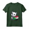 Donna Sudan Cuore Panda Pride Bandiera Sudanese Radici Uomini Donne Bambini Maglietta con Collo a V - Ideale per Mostrare il Tuo Orgoglio Sudanese