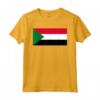 Bandiera Sudan Maglietta - Leggera e Classica - Orgoglio Sudanese da Indossare