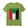 Bandiera del Sudan Maglietta - Mostra il tuo Amore e Orgoglio per il Sudan - Design Elegante per Uomini, Donne e Bambini