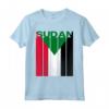 Bandiera del Sudan Maglietta - Mostra il tuo Amore e Orgoglio per il Sudan - Design Elegante per Uomini, Donne e Bambini