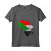 Donna Sudan Bandiera Africa - Maglietta Radici del Sudan con Collo a V - Regalo per Sudans Orgogliosi e Patriottici