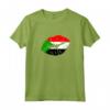 Bandiera del Sudan Bacio Baciare Bocca Maglietta - Regalo unico per Sudans - Ideale per Compleanno o Anniversario