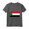 Bandiera del HapTiger - Maglietta Repubblica Sudanese per gli Orgogliosi Cittadini - Ideale per Mostrare l'Appartenenza