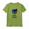 South Sudan Heart Art Flag Cool Africa Minimal Sudanese Gift Maglietta - Unique African Tee for Father's Day, Mother's Day, Birthday or Christmas 2020