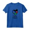 South Sudan Heart Art Flag Cool Africa Minimal Sudanese Gift Maglietta - Unique African Tee for Father's Day, Mother's Day, Birthday or Christmas 2020