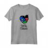 South Sudan Heart Art Flag Cool Africa Minimal Sudanese Gift Maglietta - Unique African Tee for Father's Day, Mother's Day, Birthday or Christmas 2020