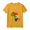 Donna Sudan Flag Africa Continent Silhouette - Gift for Sudans - Maglietta con Collo a V - Show Sudan Roots with Pride