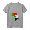 Donna Sudan Bandiera Africa - Maglietta Radici del Sudan per Sudans Orgogliosi - Regalo con Collo a V