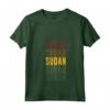 Donna Sudan Pride, Nato in Sudan Maglietta con Collo a V - Design Unico per Mostrare l'Orgoglio Nazionale - Acquista Online