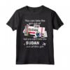 Carta d'imbarco del Sudan - Sudan Girl - Sudan Maglietta per Donne Patriottiche e Orgogliose - Ideale come Regalo per Chi Si Trasferisce dal Sudan