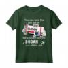 Carta d'imbarco del Sudan - Sudan Girl - Sudan Maglietta per Donne Patriottiche e Orgogliose - Ideale come Regalo per Chi Si Trasferisce dal Sudan