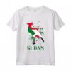 Camicia Sudan per Uomini, Donne e Bambini - Maglietta con Stemma Nazionale del Sudan - Regalo Ideale del Sudan