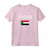 Sudan Bandiera Sudanese Maglietta - Leggera e Taglio Classico - Ideale per Mostrare l'Orgoglio Sudanese