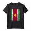 Suriname Bandiera - Maglietta Amore e Orgoglio per il Suriname - Ideale per Compleanno e Viaggi