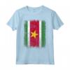 Suriname Bandiera - Maglietta Amore e Orgoglio per il Suriname - Ideale per Compleanno e Viaggi