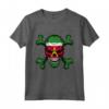Suriname Skull Pride - Maglietta Bandiera Radici Souvenir del Suriname - Ideale per Mostrare il tuo Amore e Orgoglio per il Popolo del Suriname