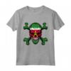 Suriname Skull Pride - Maglietta Bandiera Radici Souvenir del Suriname - Ideale per Mostrare il tuo Amore e Orgoglio per il Popolo del Suriname