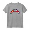Bandiera Britannica del Suriname - Cuore del Regno Unito - Maglietta Unisex per Uomini, Donne e Bambini