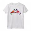 Bandiera Britannica del Suriname - Cuore del Regno Unito - Maglietta Unisex per Uomini, Donne e Bambini