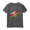 Suriname Turtle Pride - Maglietta Bandiera Roots per Uomini, Donne e Bambini - Ideale come Souvenir per Turisti e Amanti della Cultura Surinamese