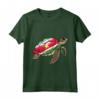 Suriname Turtle Pride - Maglietta Bandiera Roots per Uomini, Donne e Bambini - Ideale come Souvenir per Turisti e Amanti della Cultura Surinamese