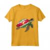 Suriname Turtle Pride - Maglietta Bandiera Roots per Uomini, Donne e Bambini - Ideale come Souvenir per Turisti e Amanti della Cultura Surinamese