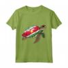 Suriname Turtle Pride - Maglietta Bandiera Roots per Uomini, Donne e Bambini - Ideale come Souvenir per Turisti e Amanti della Cultura Surinamese
