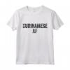 Surinamese AF Pride - Paese Divertente Suriname Maglietta - Ideale per Mostrare il Tuo Orgoglio Surinamese durante le Vacanze e gli Eventi
