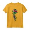 Suriname Rose Skeleton Pride Bandiera del Suriname Roots Souvenir Maglietta - Ideale per Mostrare il Tuo Orgoglio del Suriname