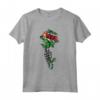 Suriname Rose Skeleton Pride Bandiera del Suriname Roots Souvenir Maglietta - Ideale per Mostrare il Tuo Orgoglio del Suriname