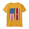 Maglietta Bandiera USA Suriname - Camicia Vintage per Mostrare il Tuo Doppio Amore - Ottimo Regalo di Natale o Compleanno