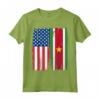 Maglietta Bandiera USA Suriname - Camicia Vintage per Mostrare il Tuo Doppio Amore - Ottimo Regalo di Natale o Compleanno