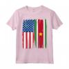 Maglietta Bandiera USA Suriname - Camicia Vintage per Mostrare il Tuo Doppio Amore - Ottimo Regalo di Natale o Compleanno