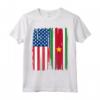 Maglietta Bandiera USA Suriname - Camicia Vintage per Mostrare il Tuo Doppio Amore - Ottimo Regalo di Natale o Compleanno