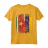 Bandiere del Surinamese venezuelano - Roots Maglietta per il Mese del Patrimonio Ispanico - Abbigliamento Vintage Bandiere Nazionali