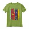 Bandiere del Surinamese venezuelano - Roots Maglietta per il Mese del Patrimonio Ispanico - Abbigliamento Vintage Bandiere Nazionali