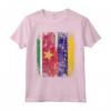 Bandiere del Surinamese venezuelano - Roots Maglietta per il Mese del Patrimonio Ispanico - Abbigliamento Vintage Bandiere Nazionali