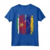 Bandiere del Surinamese venezuelano - Roots Maglietta per il Mese del Patrimonio Ispanico - Abbigliamento Vintage Bandiere Nazionali