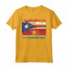 Porto Rico Suriname Bandiere - Mezzo Suriname Portoricano Maglietta - Abbigliamento Mese del Patrimonio Ispanico per Celebrare le Tue Radici
