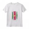 Donna HapTiger - Maglietta Bandiera del Suriname con Collo a V - Souvenir Design Unico in Stile Grunge