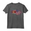 SURINAMES Bandiera Americana Cuore da Donna | Suriname Roots USA Maglietta - Orgoglio Surinamese Americano
