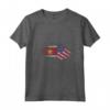 Donna SURINAMES Bandiera Americana Cuore da Donna - Suriname Roots USA Maglietta con Collo a V - Abbigliamento Patriotico per Donne Surinamesi-americane