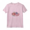 Donna SURINAMES Bandiera Americana Cuore da Donna - Suriname Roots USA Maglietta con Collo a V - Abbigliamento Patriotico per Donne Surinamesi-americane