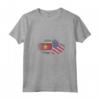 Donna SURINAMES Bandiera Americana Cuore da Donna - Suriname Roots USA Maglietta con Collo a V - Abbigliamento Patriotico per Donne Surinamesi-americane