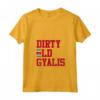Donna VECCHIO SPORCO GYALIS - T-shirt con Collo a V per Uomini Affascinanti - Stile Caraibico delle Indie Occidentali