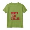 Donna VECCHIO SPORCO GYALIS - T-shirt con Collo a V per Uomini Affascinanti - Stile Caraibico delle Indie Occidentali