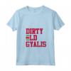 Donna VECCHIO SPORCO GYALIS - T-shirt con Collo a V per Uomini Affascinanti - Stile Caraibico delle Indie Occidentali