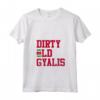 Donna VECCHIO SPORCO GYALIS - T-shirt con Collo a V per Uomini Affascinanti - Stile Caraibico delle Indie Occidentali