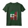 Donna Bandiere Suriname Messicano | Mezzo Suriname Messico Radici Latino Maglietta con Collo a V - Abbigliamento Ispanico Vintage per il Mese del Patrimonio Ispanico